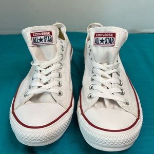 Converse Allstars low white